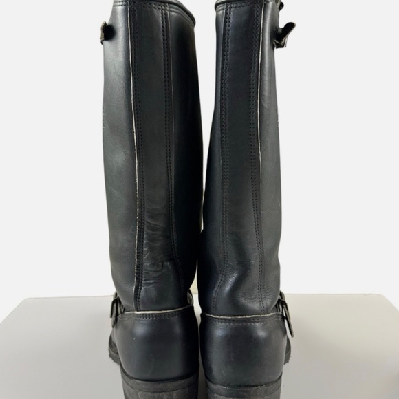 Vtg Carolina 16” Tall Engineer Linesman Harness Boots 7.5 R USA Made Steel Toe main image 6